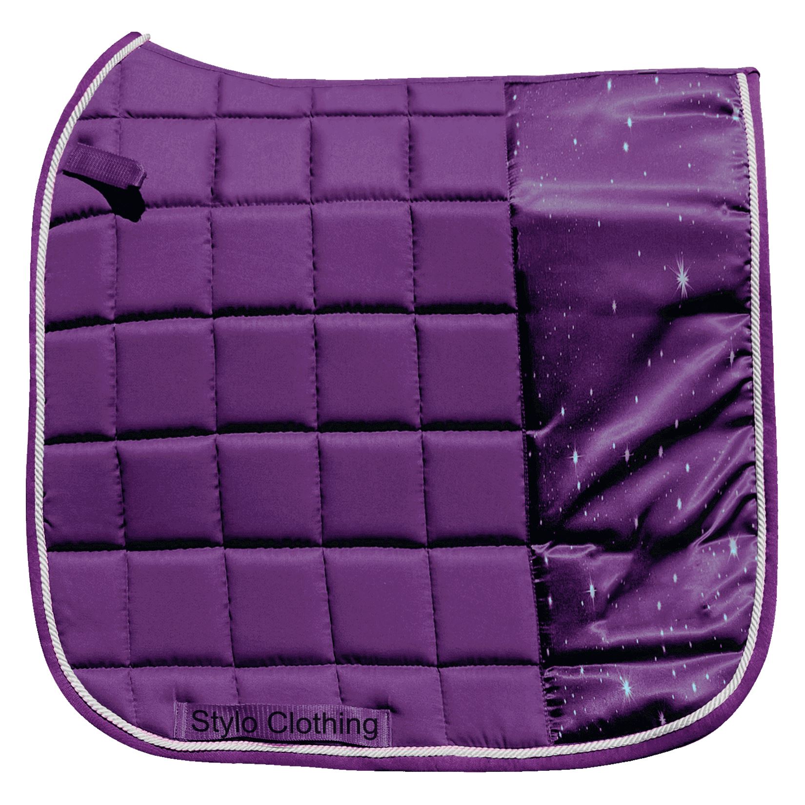 Adjustable-dressage-saddle-pad-cotton-with-Diamond-quilt-Durable-riding-horse-gear-manufacturer Top Selling Dressage Best Saddle Pad in Wholesale - 3D Print