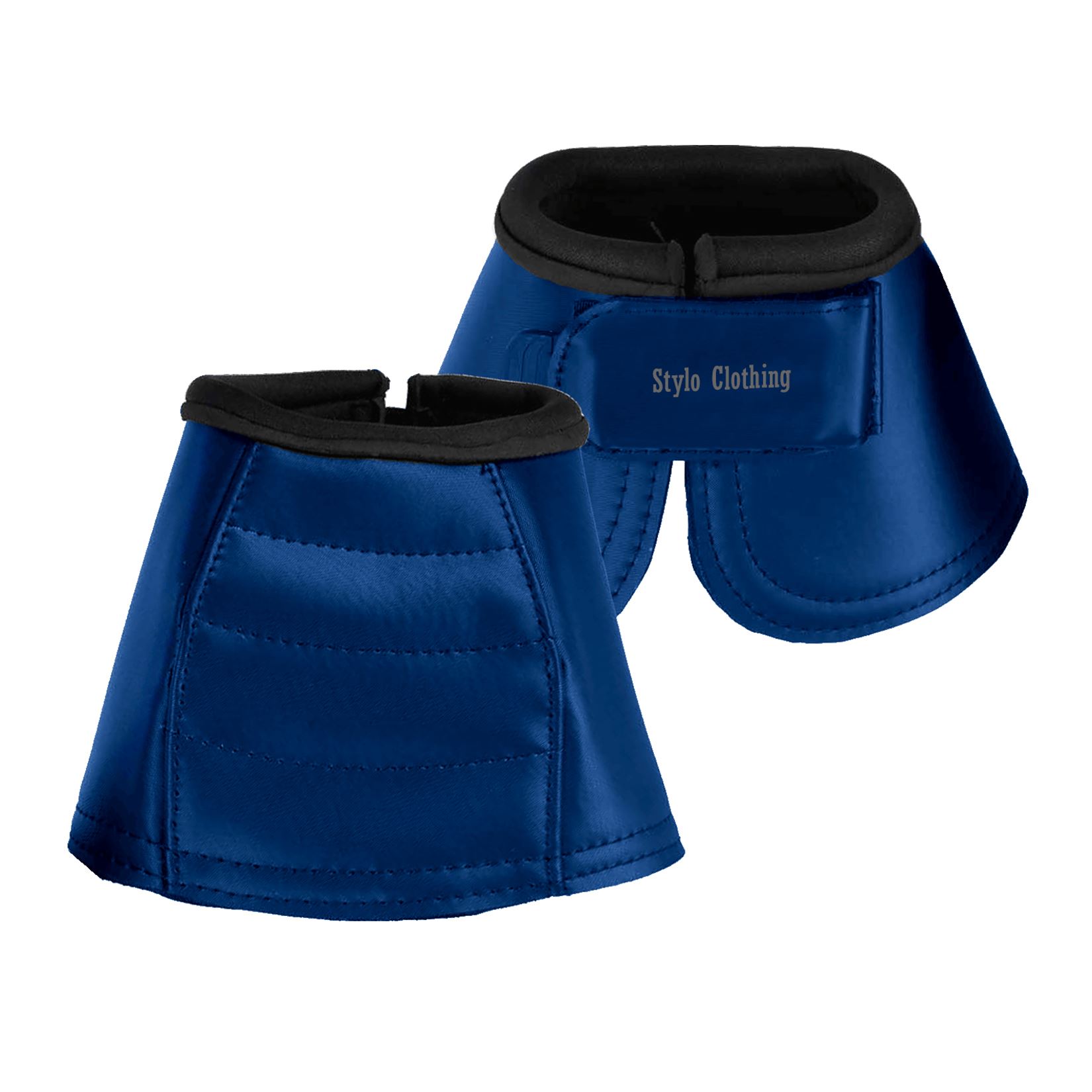 wholesale-Bell-Boots-with-Durable-PU-Material-Faux-Fur-equestrian-horse-tack Durable Bell Boots