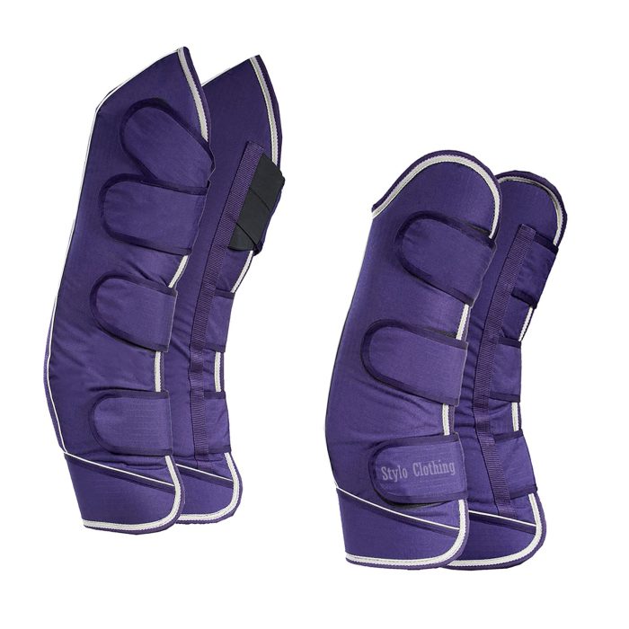 Premium Exercise Horse Brushing Boots for Superior Leg Protection