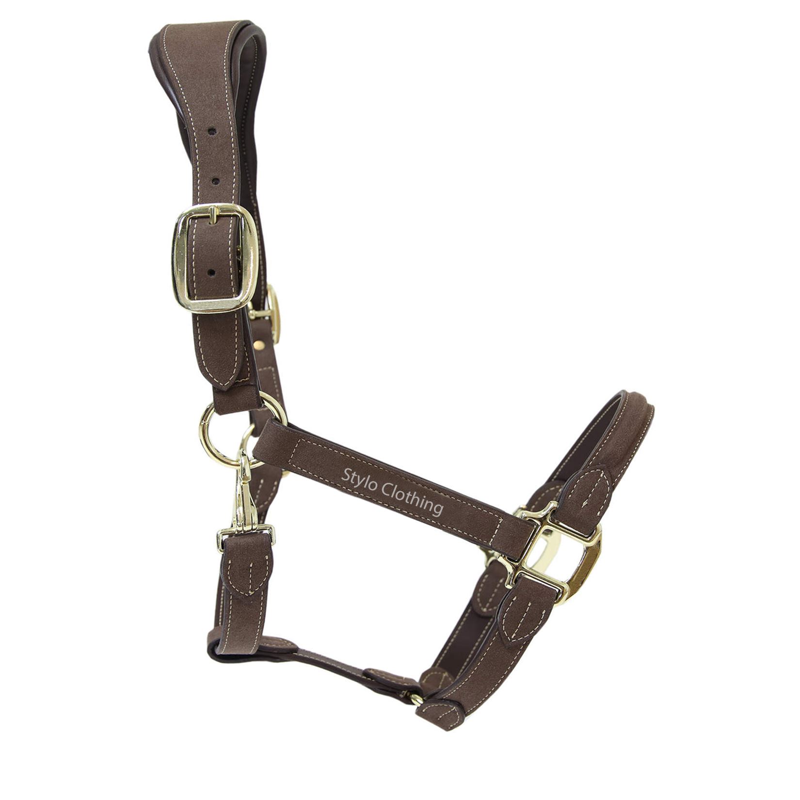 Suede Leather Horse Halters by Stylo Clothing Best Classy Suede Leather Horse Halters Hot Selling 4 Colors