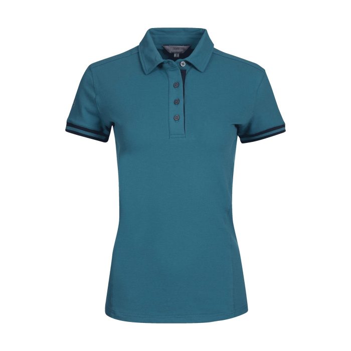 Classical polo t shirt for women with sleeveless quick dry fabric perfect for training sessions by Stylo Clothing