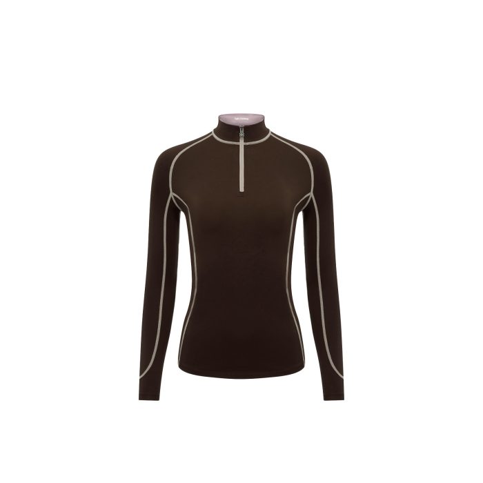 Premium Women Base Layer Shirt with shock-absorbing features for riders available in bulk at Stylo Clothing wholesale