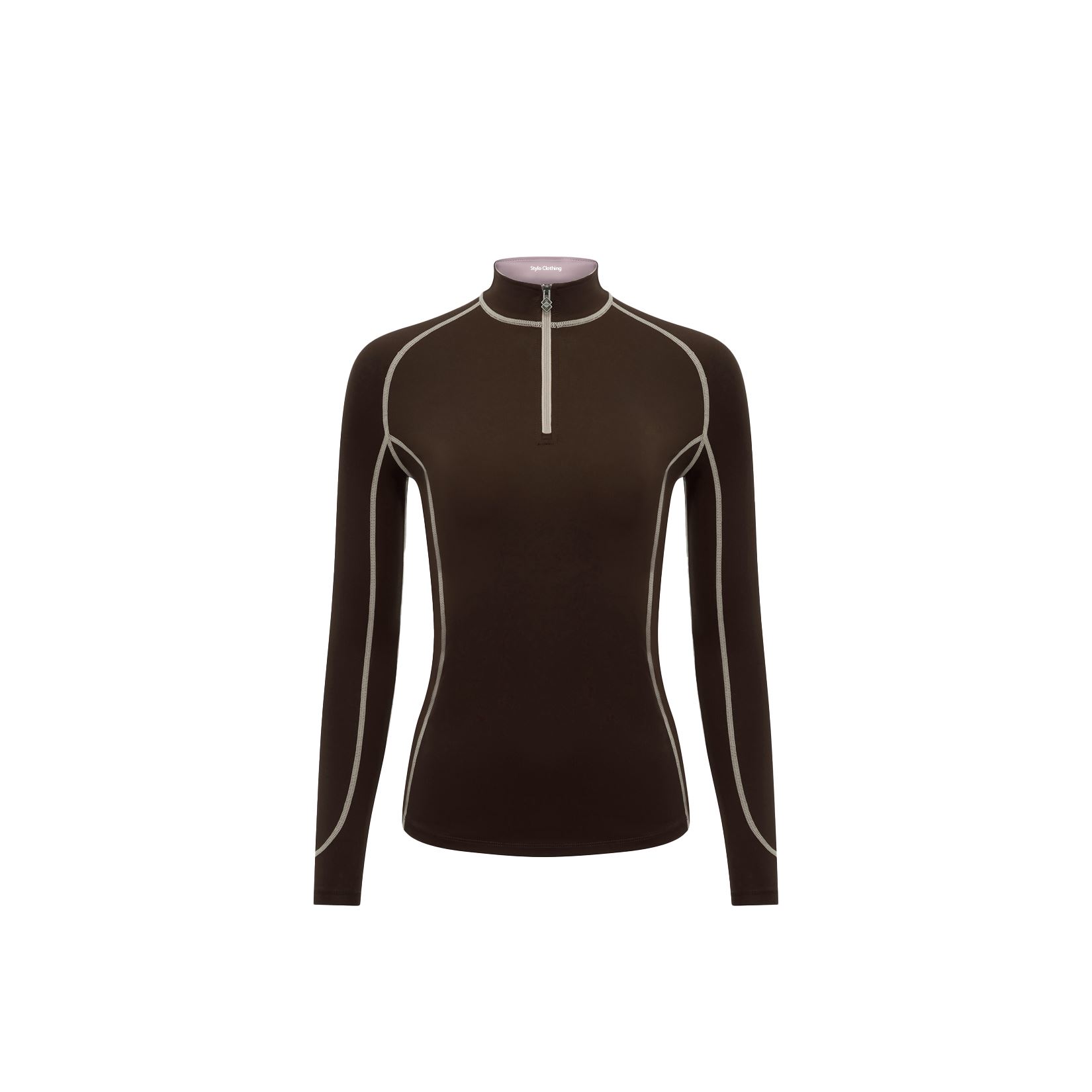 Ideal-women-base-layer-shirt-super-soft-and-comfortable-with-shock-absorbing Premium Women Base Layer Shirt with shock-absorbing features for riders available in bulk at Stylo Clothing wholesale