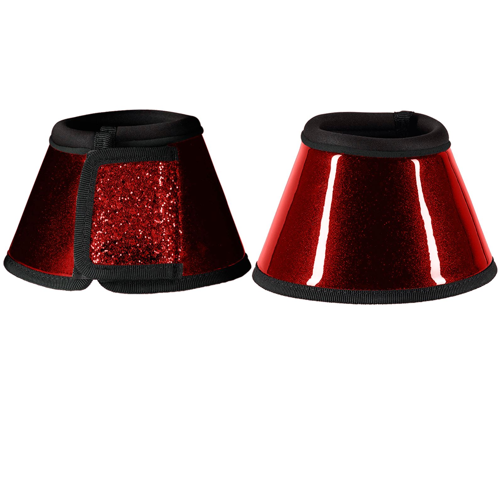 Luxurious horse bell boots with neoprene lining attractive equestrian wear supplier