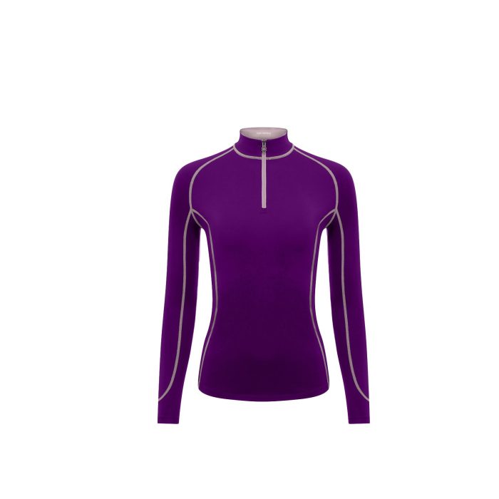 High-quality Women Base Layer Shirt with full sleeve shock absorption perfect for equestrian use from Stylo Clothing