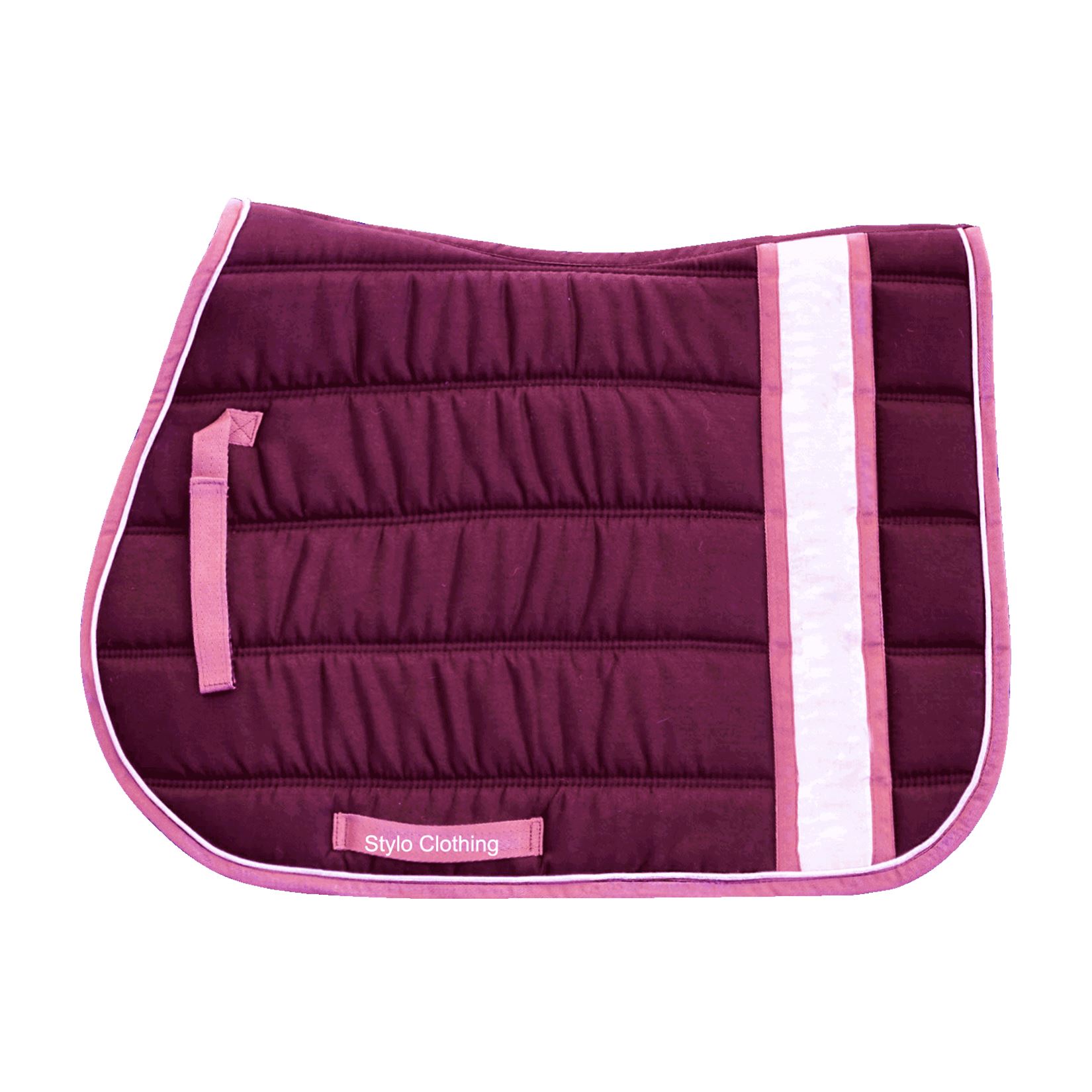 Sporty-all-purpose-saddle-pads "Soft Padded Sporty Saddle Pad All Purpose Design For Custom Horse Riding Equipment"