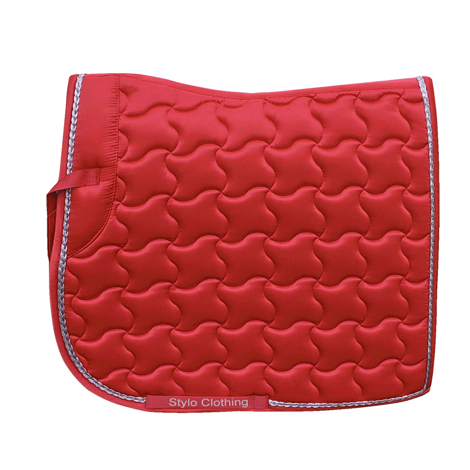 Top selling saddle pads with wave quilt pattern – dressage satin finish, customized for riding and wholesale