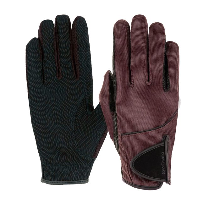 Factory made strong-gripped-riding-gloves Functional Gloves for winter season by Stylo Clothing, perfect for horse tack