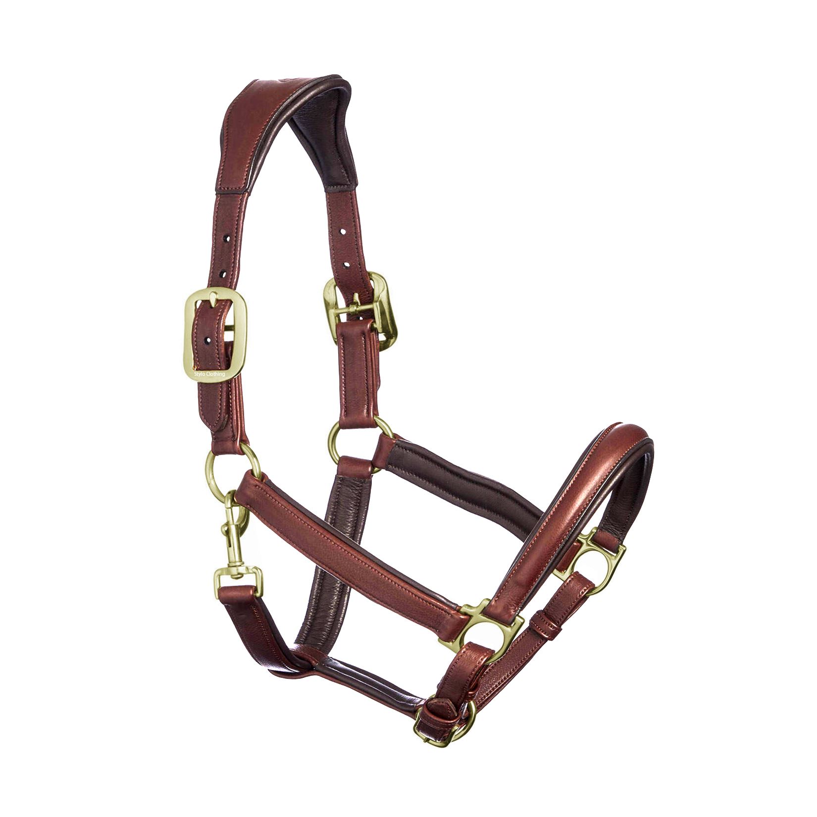 Best Leather Padded Horse Halter in 5 Colors in Wholesale