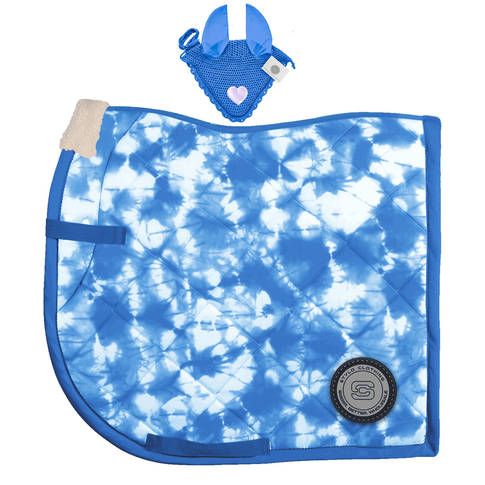 Best 10 Matchy Sets of Tie Dye Saddle Pad and Heart Ear Bonnet Best 10 Matchy Sets of Tie Dye Saddle Pad and Heart Ear Bonnet