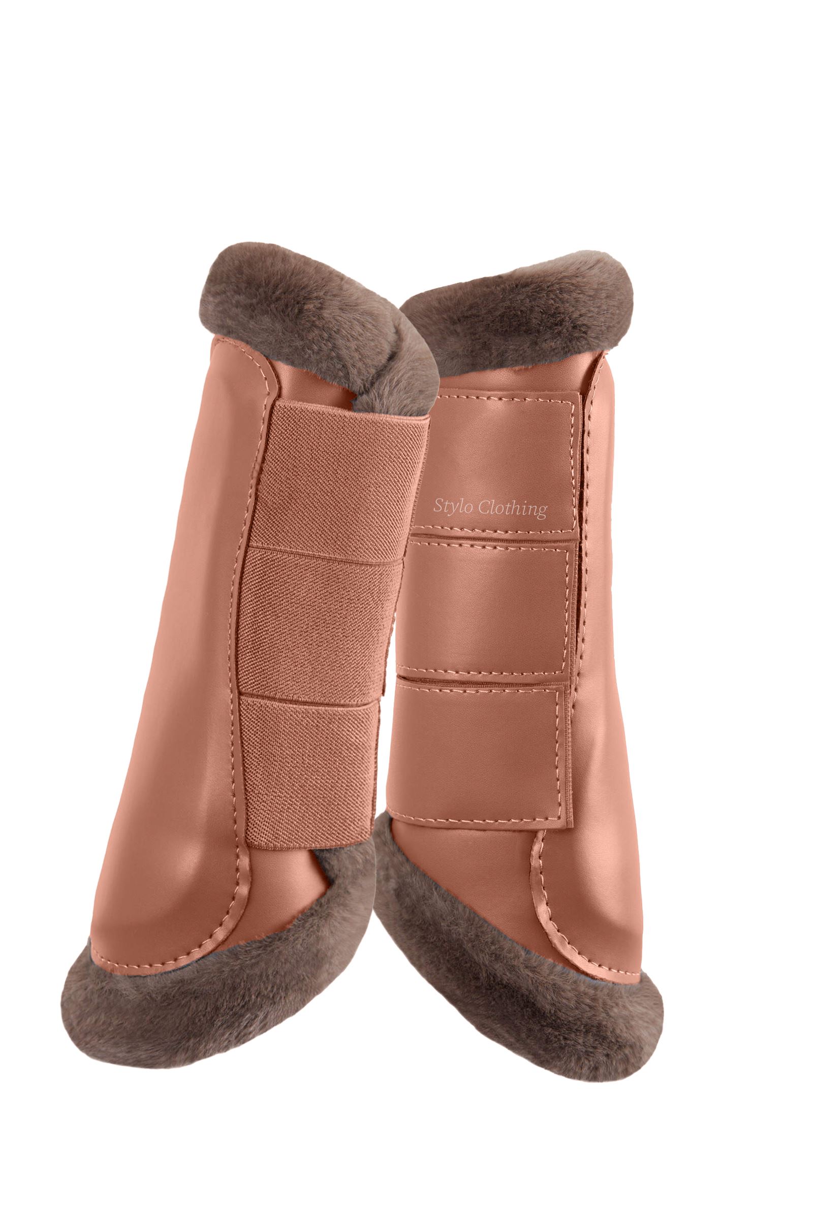 Horse Luxurious Brushing Boots Wholesale luxurious brushing boots, ideal for riders seeking durability and elegance, manufactured by Stylo Clothing.