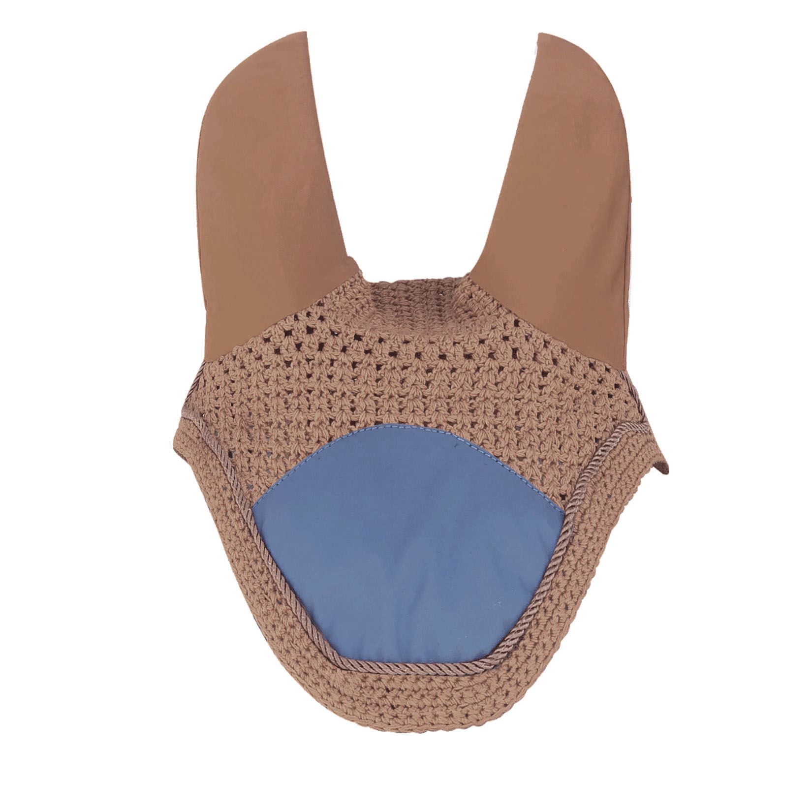 Earthy Pecan Hi-Viz Ear Bonnet - Stylish Safety Pecan hi-viz ear bonnet for a unique look and safety