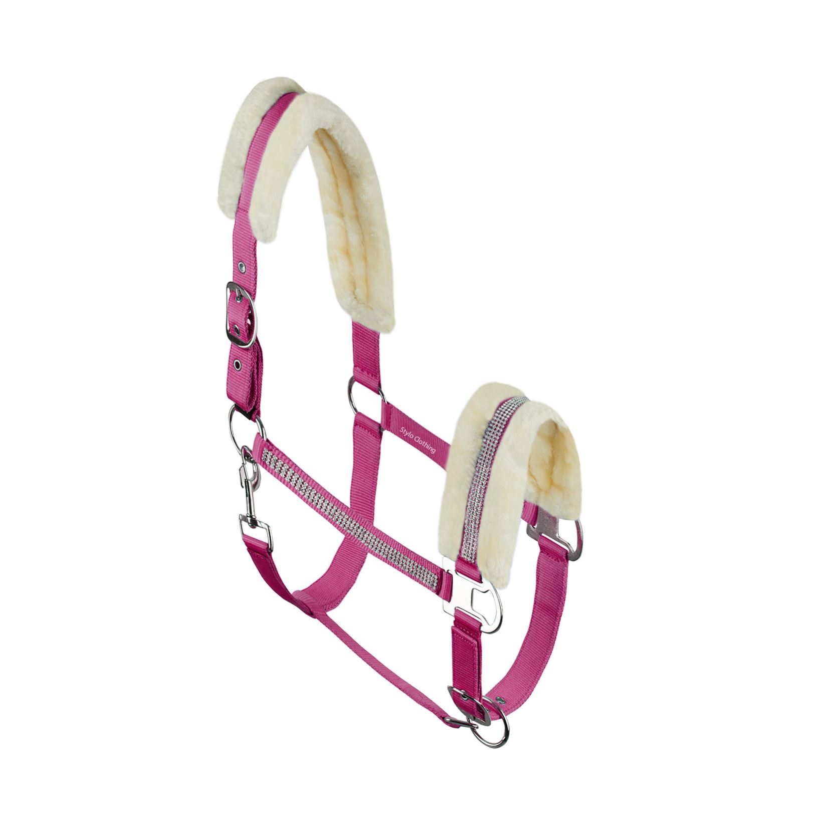 Best Luxurious Horse Halter with 4 Sparkling Crystals Colors