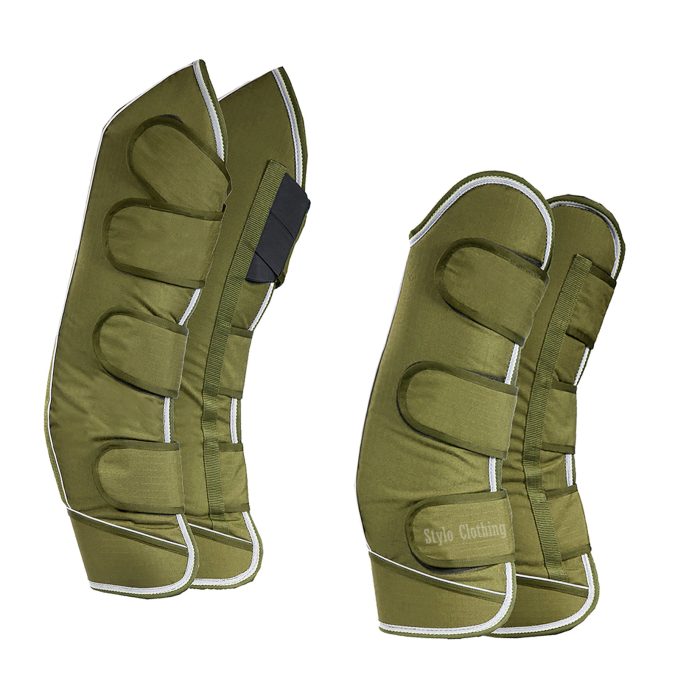 Customizable Exercise Horse Brushing Boots – Durable and Comfortable