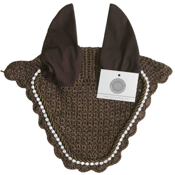 Best Breathable Ear Bonnets with Rhinestone in 10 Colors