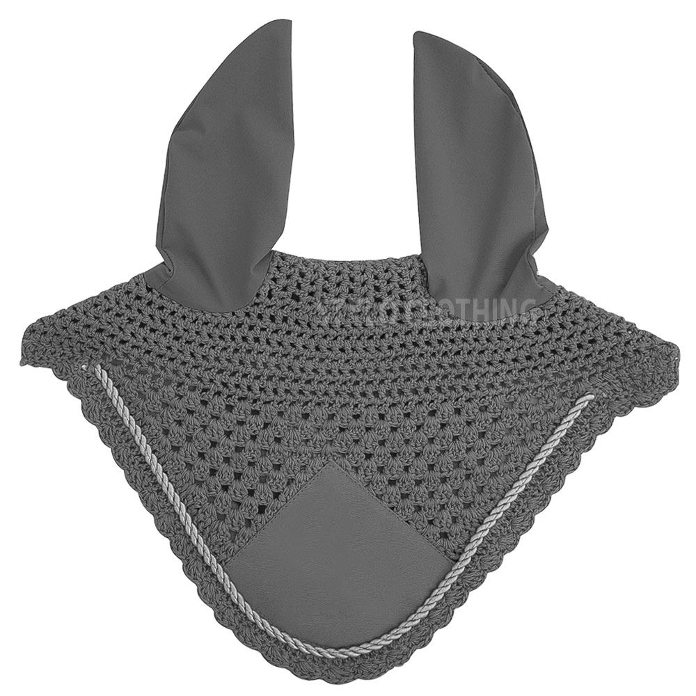 Best Matching Fly Veils in Grey - Stylish and Functional Stylish grey fly veils for horse ear protection