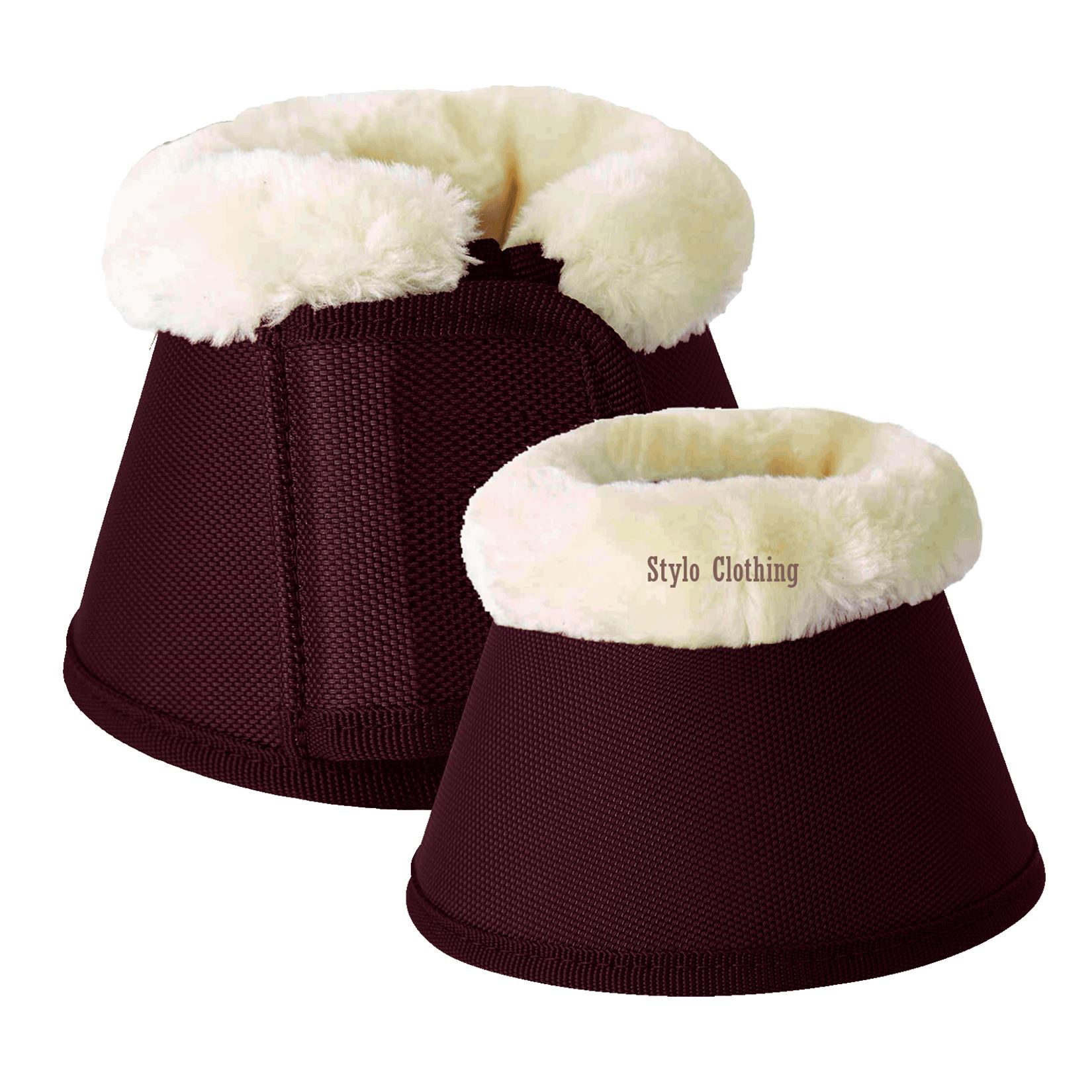 custom-made-bell-boots-faux-fur-equestrian-horse-care custom-made-bell-boots-faux-fur-equestrian-horse-care