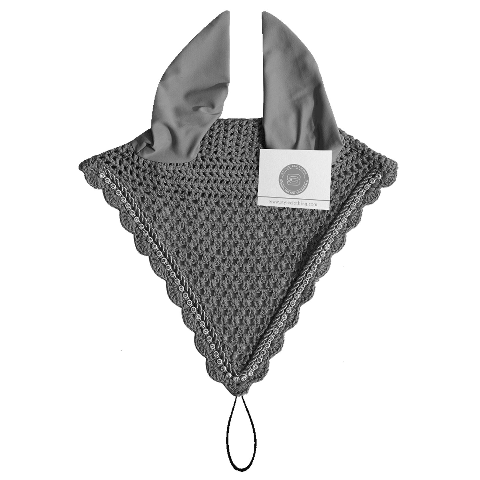 Best Selling Ash Tie Down Ear Bonnet | 10+ Sizes Ash tie down ear bonnet with a modern design for stylish equestrians