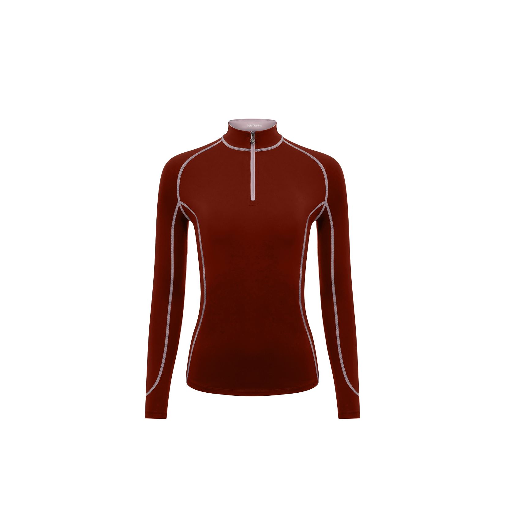 Ideal-women-base-layer-shirt-super-soft-and-comfortable-with-shock-absorbing Women Base Layer Shirt with advanced shock-absorbing fabric and full sleeve protection from Stylo Clothing manufacturers