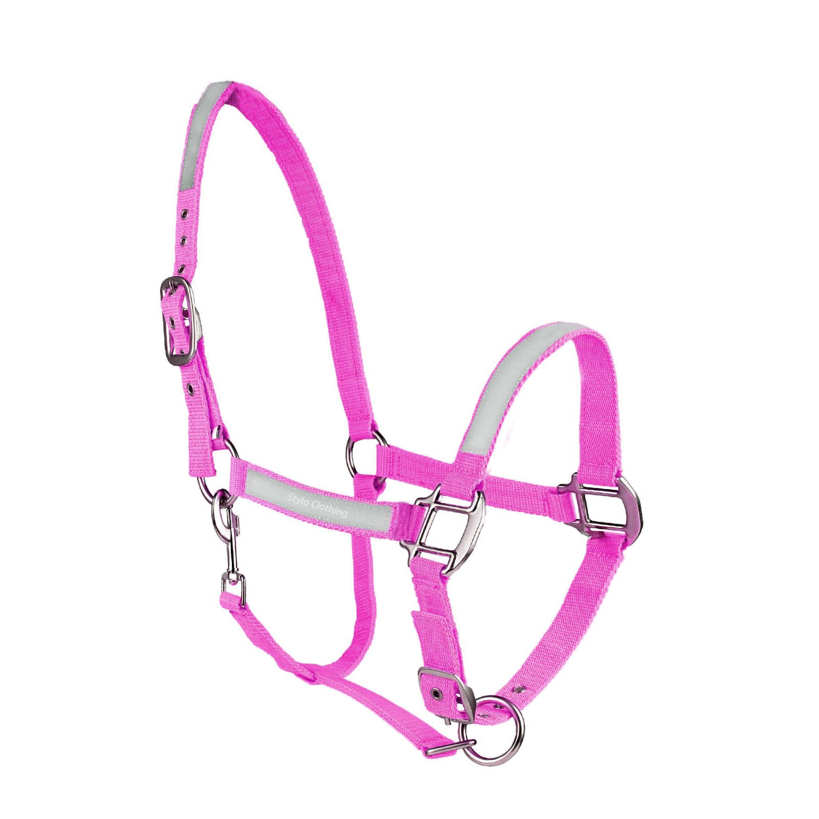 Neoprene Made Reflective Horse Halter Comfortable Horse Gear Wholesale reflective neoprene horse halter providing safety and comfort, perfect for equestrian use and bulk purchasing.