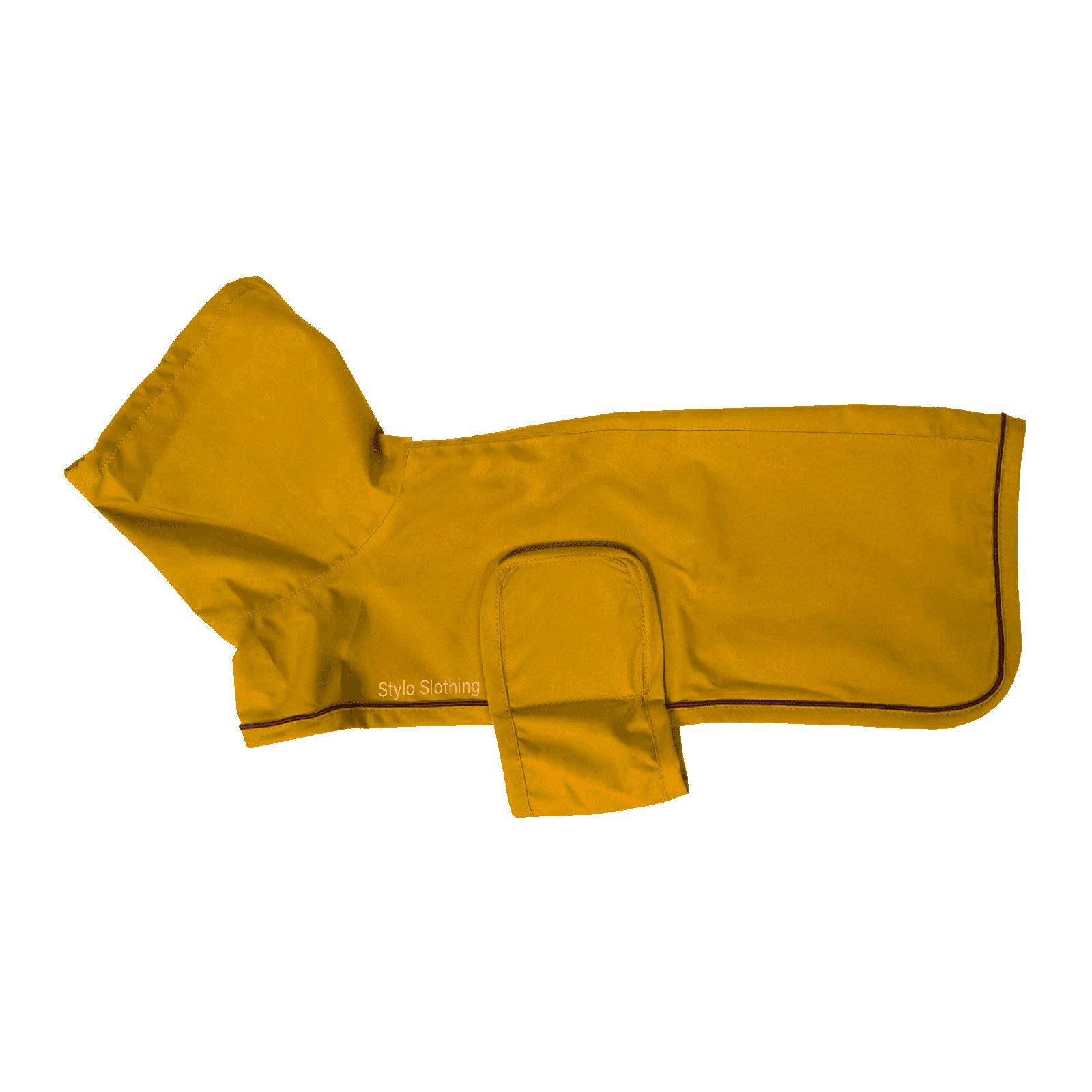 "Wholesale waterproof dog rain coat, designed to keep pets dry in the rainy season, from Stylo Clothing"