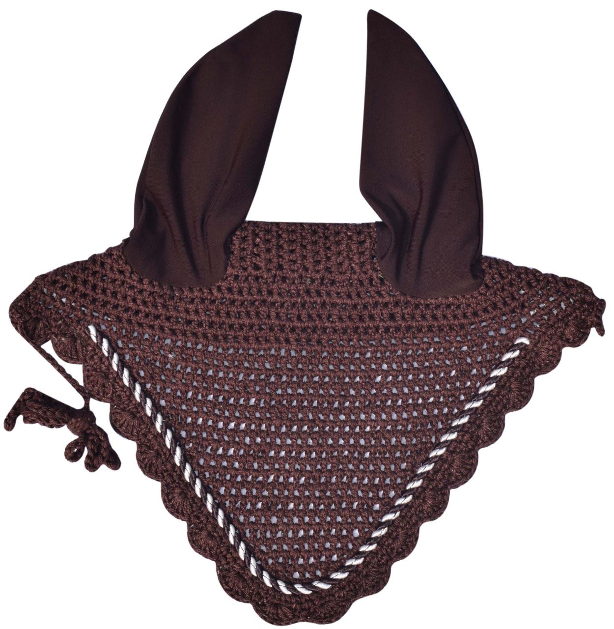 Top selling horse ear bonnets with comfortable mask and string, custom-made for horse riding equipment