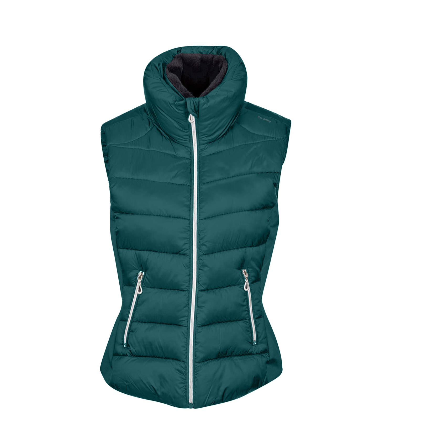 Customizable Women Puffer Jacket with 7 Features for All-Weather Riding, Perfect for Wholesale Retailers