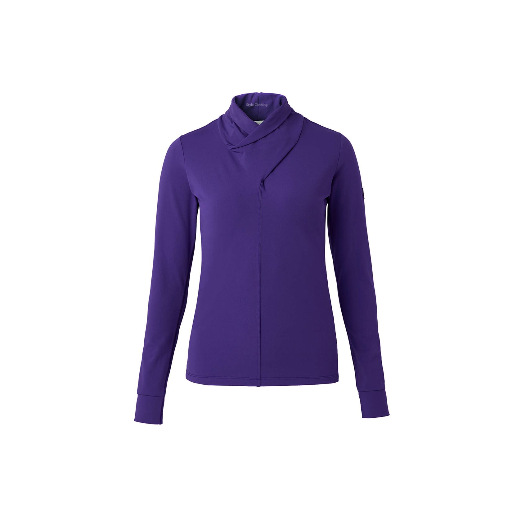 Stylish and breathable Full Sleeve Women Shirt with Elegant Neck manufactured for wholesalers and bulk buyers