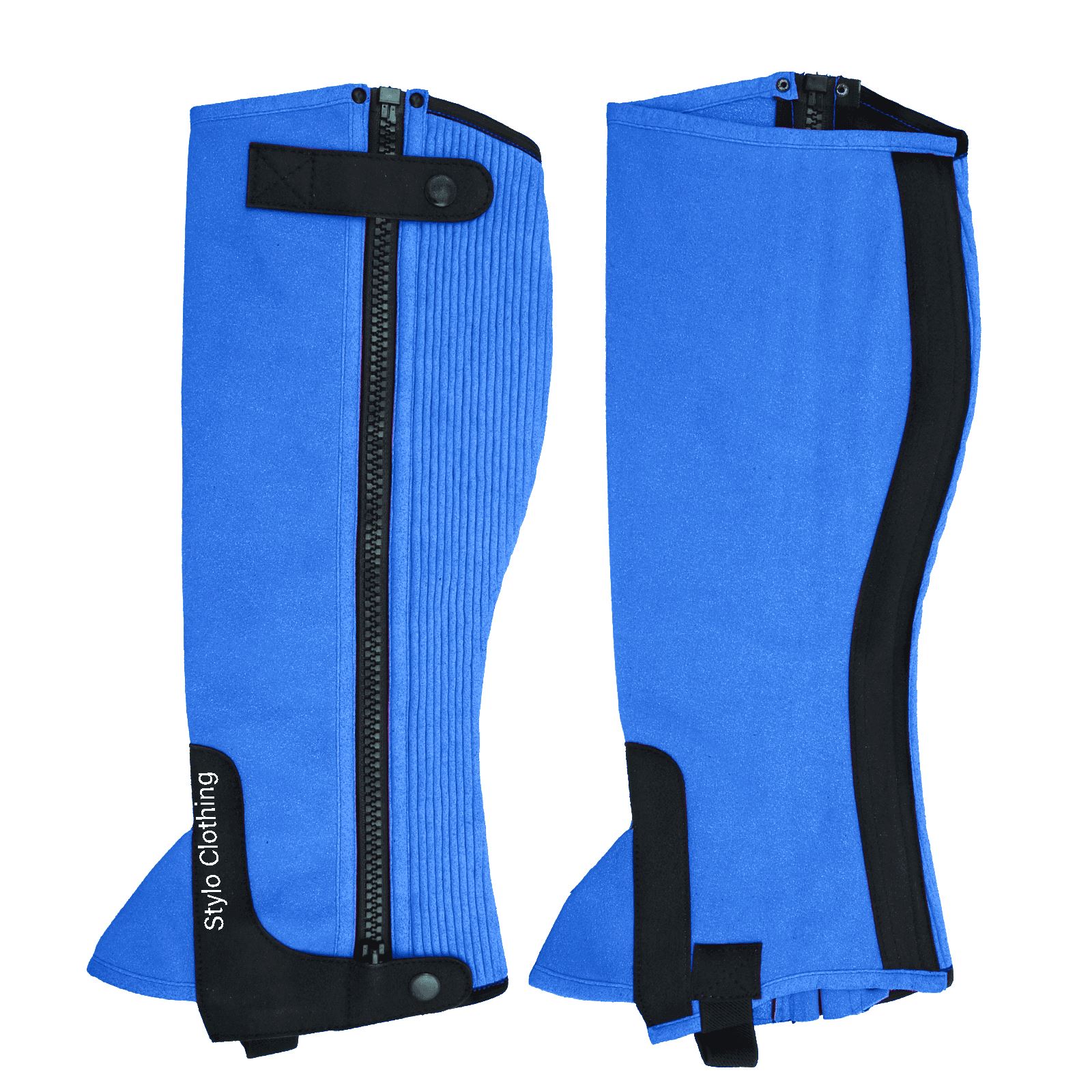 "Premium Amara half chaps, ideal for horse riding, offering durability and comfort from Stylo Clothing"