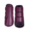 Flexible brushing boots with superior shock absorption and comfort, perfect for wholesale equestrian supplies.