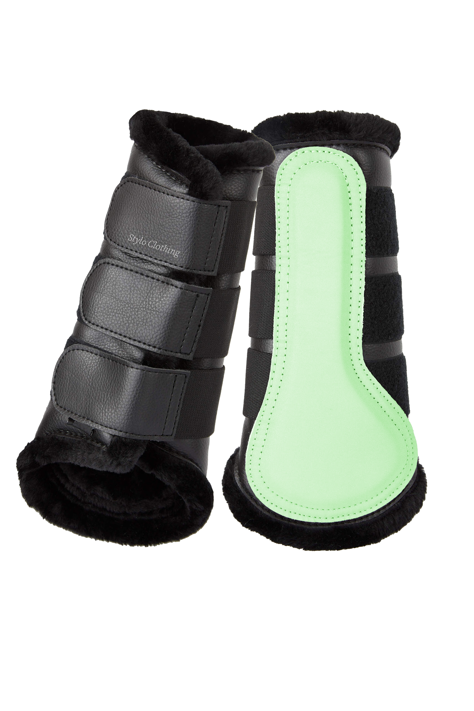 High-quality Horse Brushing Boots, custom-designed for optimal leg protection and comfort during exercise, perfect for training, available in bulk.