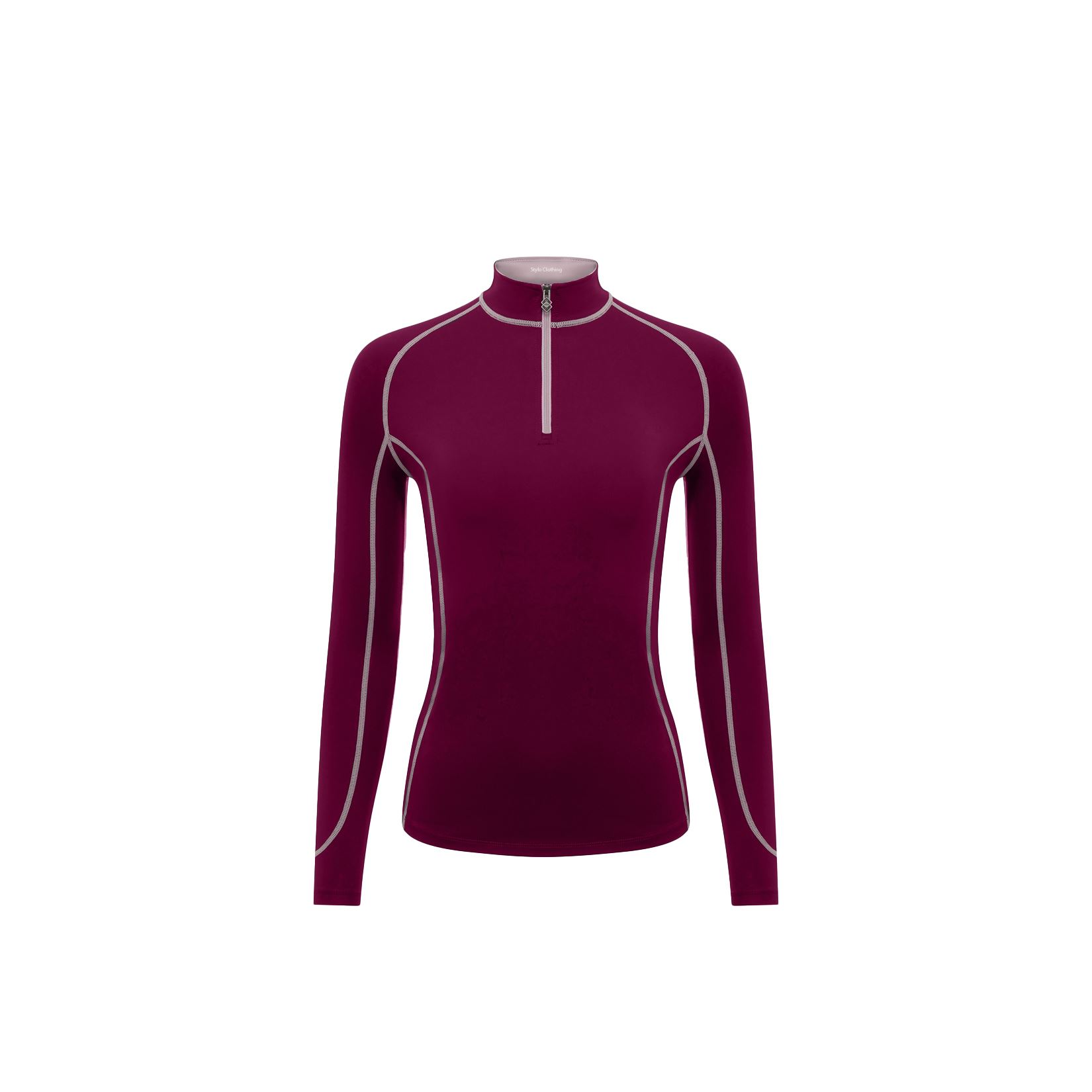 Ideal-women-base-layer-shirt-super-soft-and-comfortable-with-shock-absorbing Durable Women Base Layer Full Sleeve Shirt with enhanced comfort and protection offered by Stylo Clothing in bulk