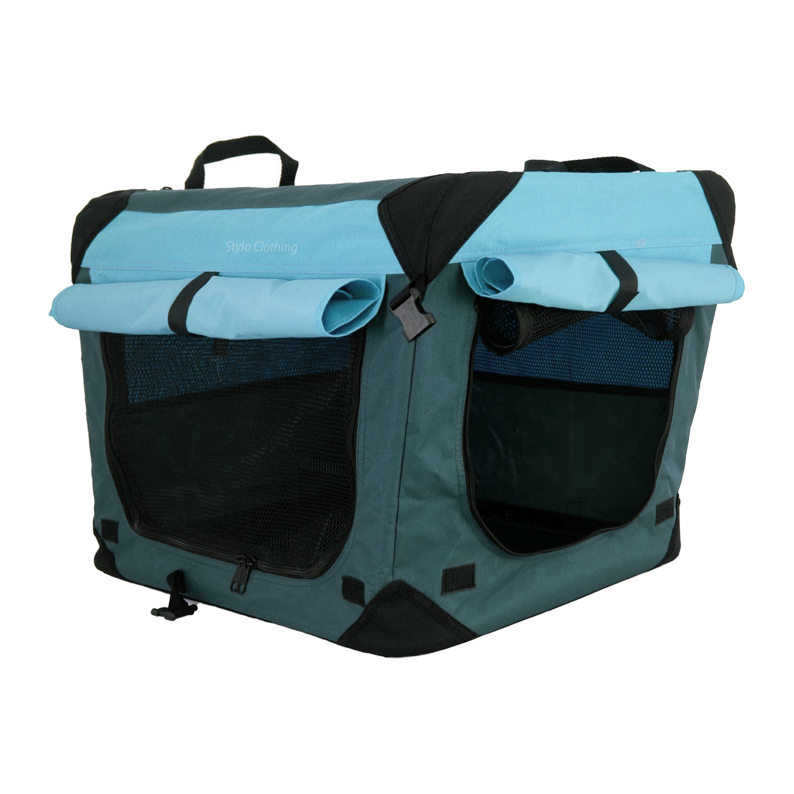 "Portable and Stylish Collapsible Dog Transport Crate, Perfect for Wholesale Orders"