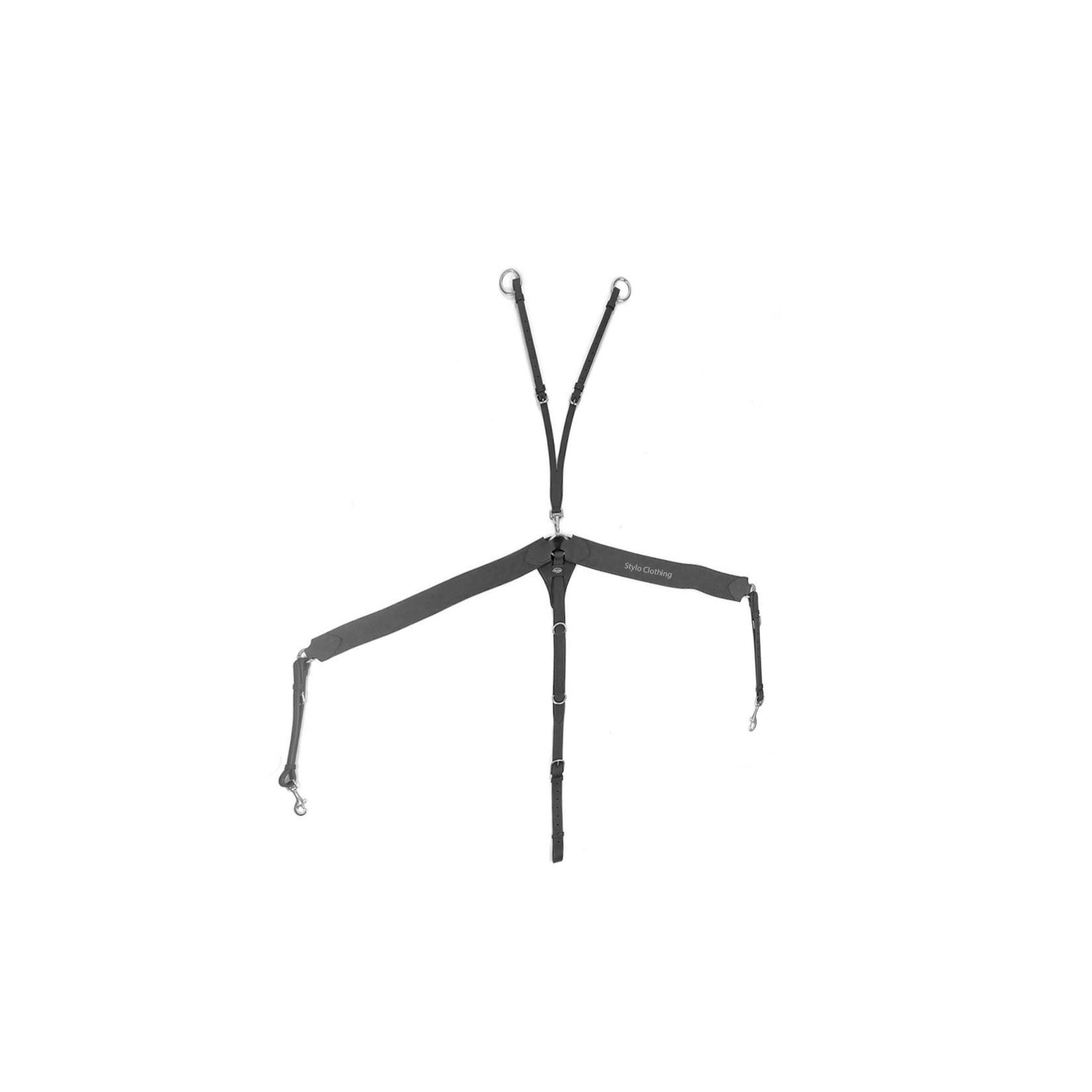 Stylo Clothing Wholesale Best Quality 5 point leather breastplates easy to clean equestrian horse tack