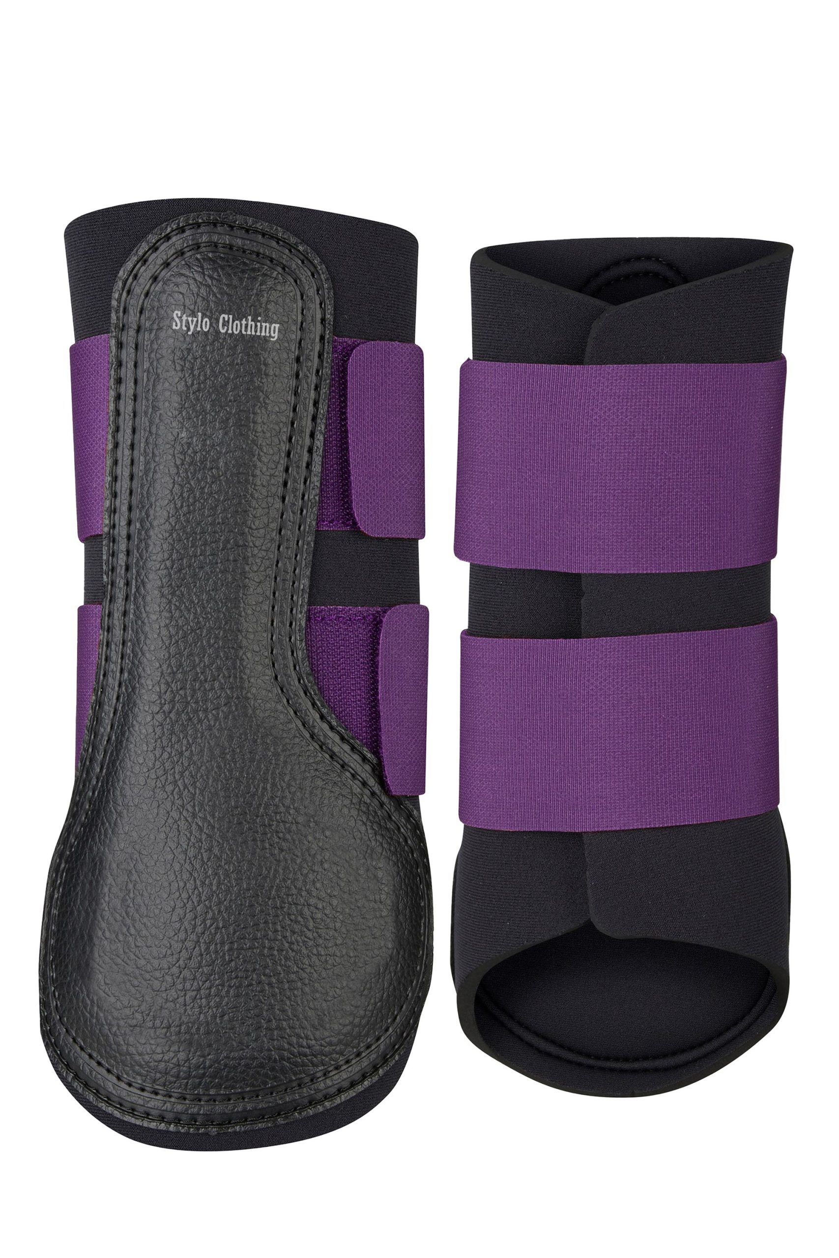 Heavy-Duty Horse Boots by Stylo Clothing Durable Horse Boots for daily use, perfect for protecting your horse’s legs during consistent work and training, wholesale available.