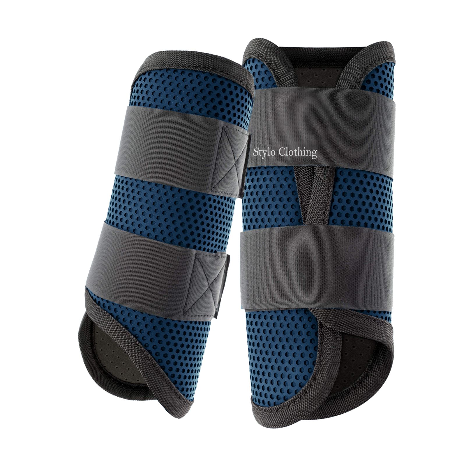 Premium Horse Brushing Boots – Durable Equestrian Leg Protection by Stylo Clothing Customizable Horse Brushing Boots for equestrian protection wholesale