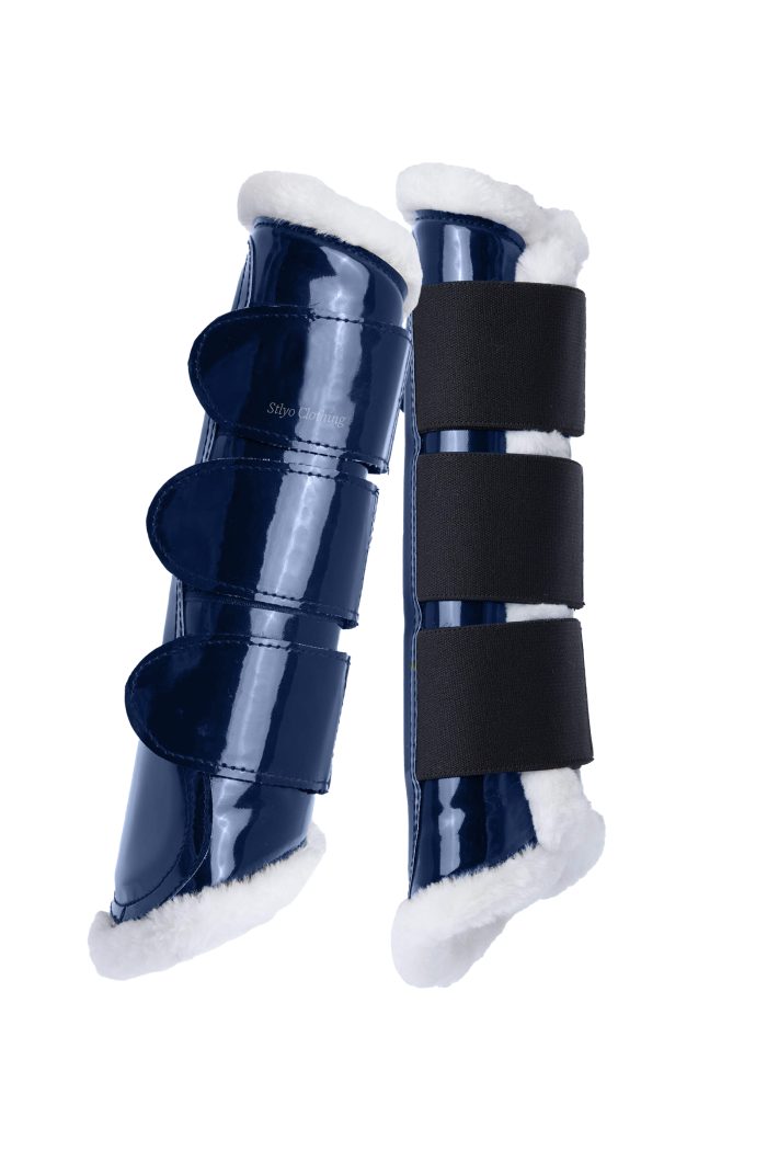 Premium Sports Brushing Boots combining elegance and functionality, crafted for horse training and exercise needs.