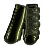 Custom-made Glittery Brushing Boots designed with glitter accents for a luxury touch, ideal for exercise and training.