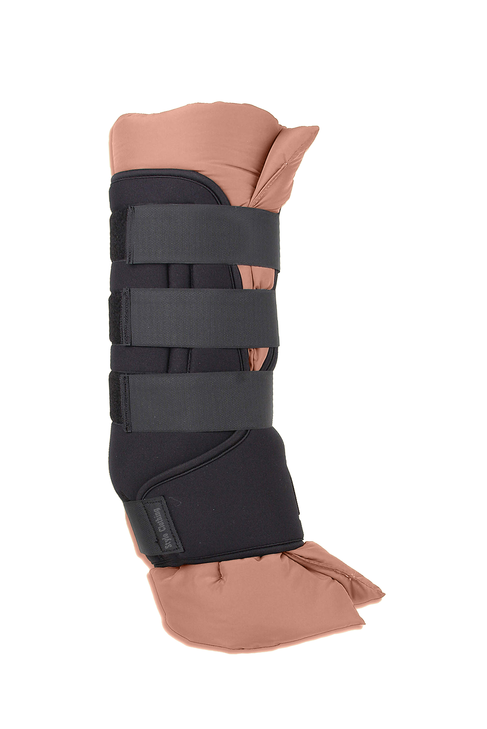 Horse Wrap Boots with removable bandage pads, designed for enhanced stability and support, perfect for daily riding and protection.