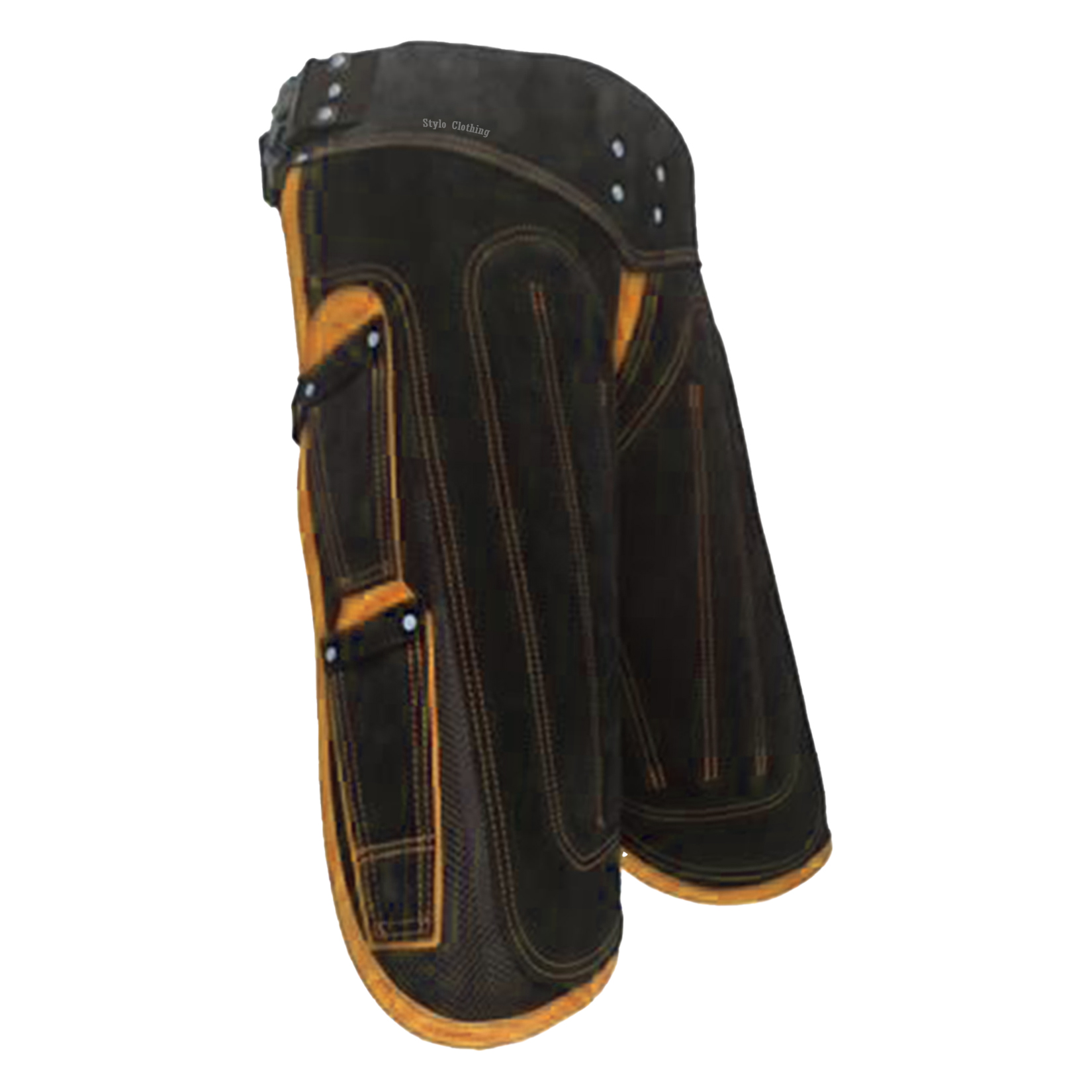 Best leather apron chaps for farriers with two pockets, combining style, functionality, and safety for equestrian professionals