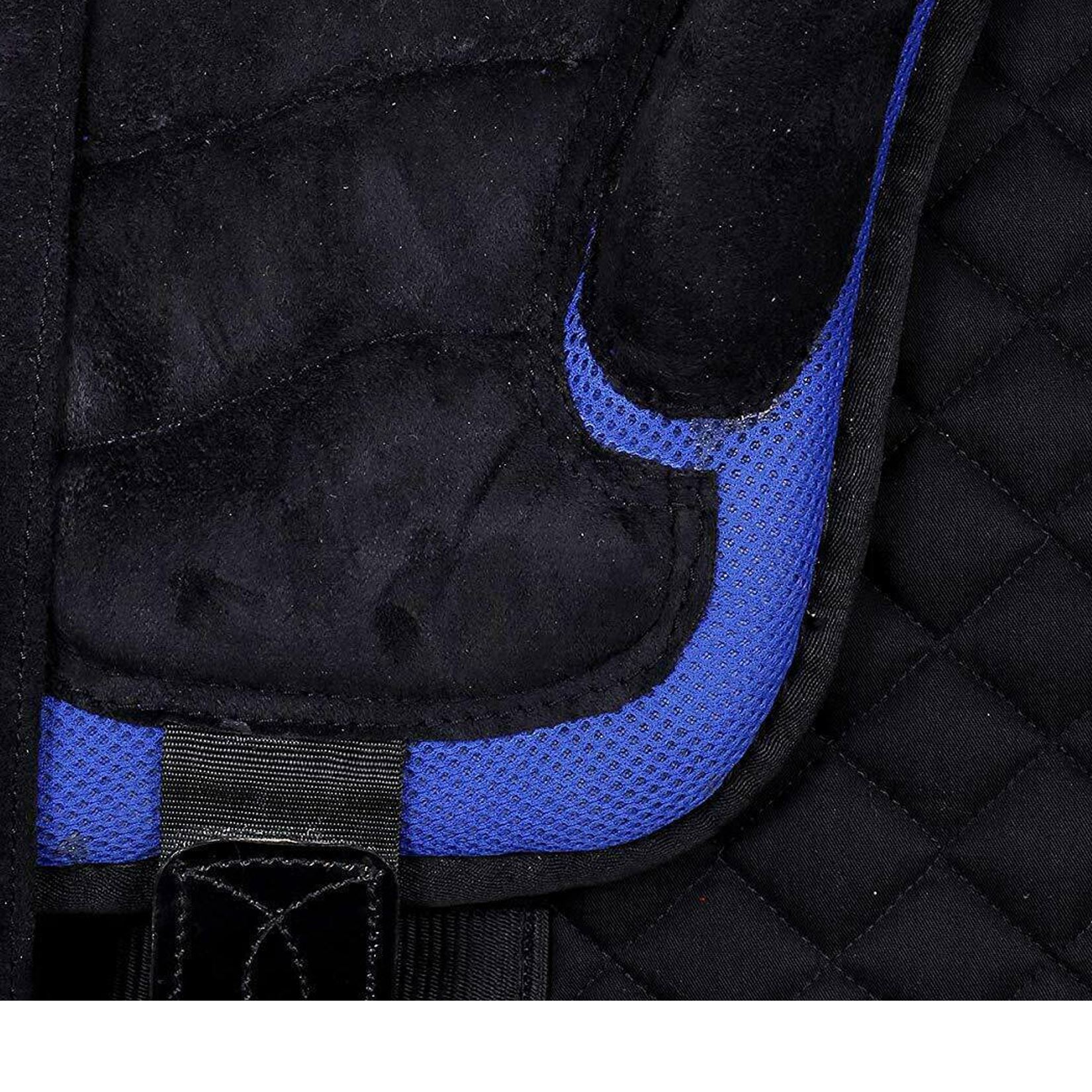 Sleek and comfortable Freemax synthetic English saddle, perfect for dressage and jumping, available for bulk wholesale equestrian orders