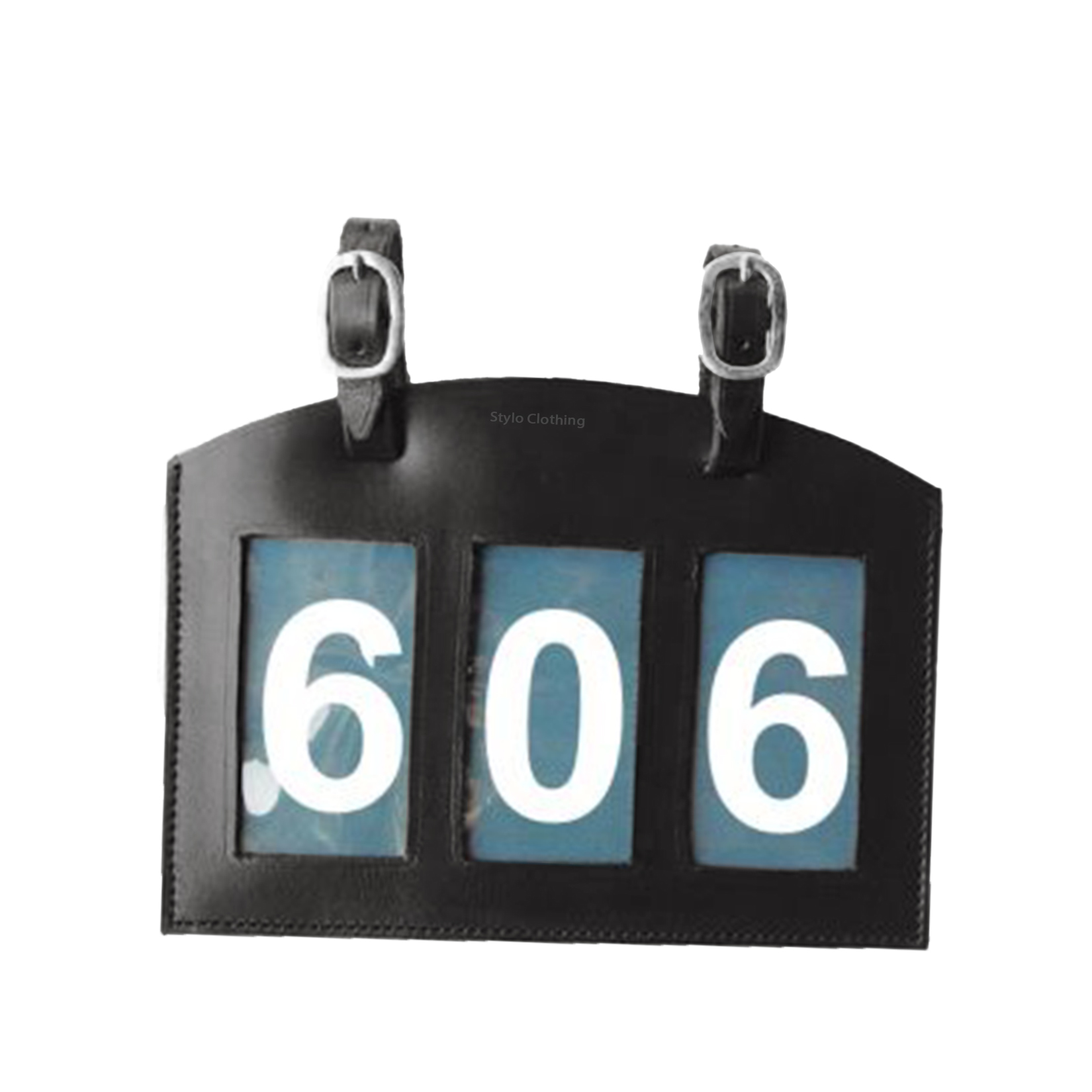 High Quality Stylish Number Holder with 3 windows in Black Color