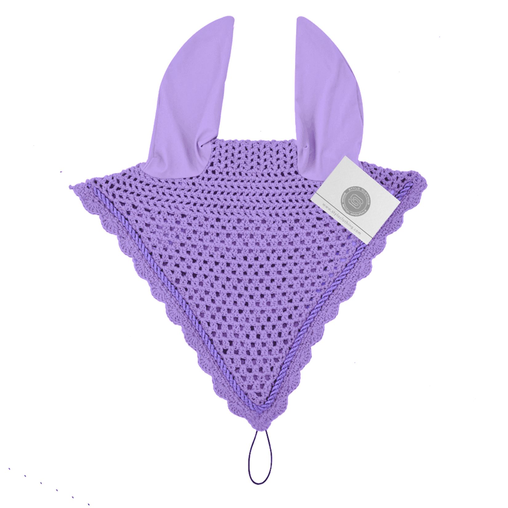 Elegant Lavender Fashionable Ear Bonnet - Stylish & Functional Lavender fashionable ear bonnet designed for comfort and style