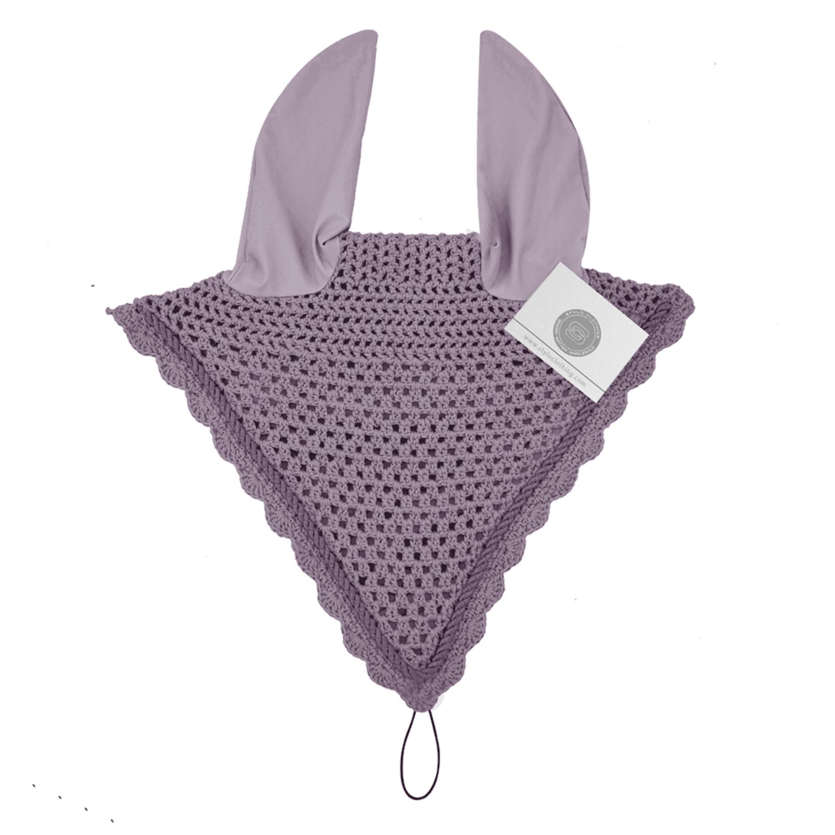 Trendy Heather Fashionable Ear Bonnet - Wholesale Options Heather fashionable ear bonnet for fashionable horse accessories