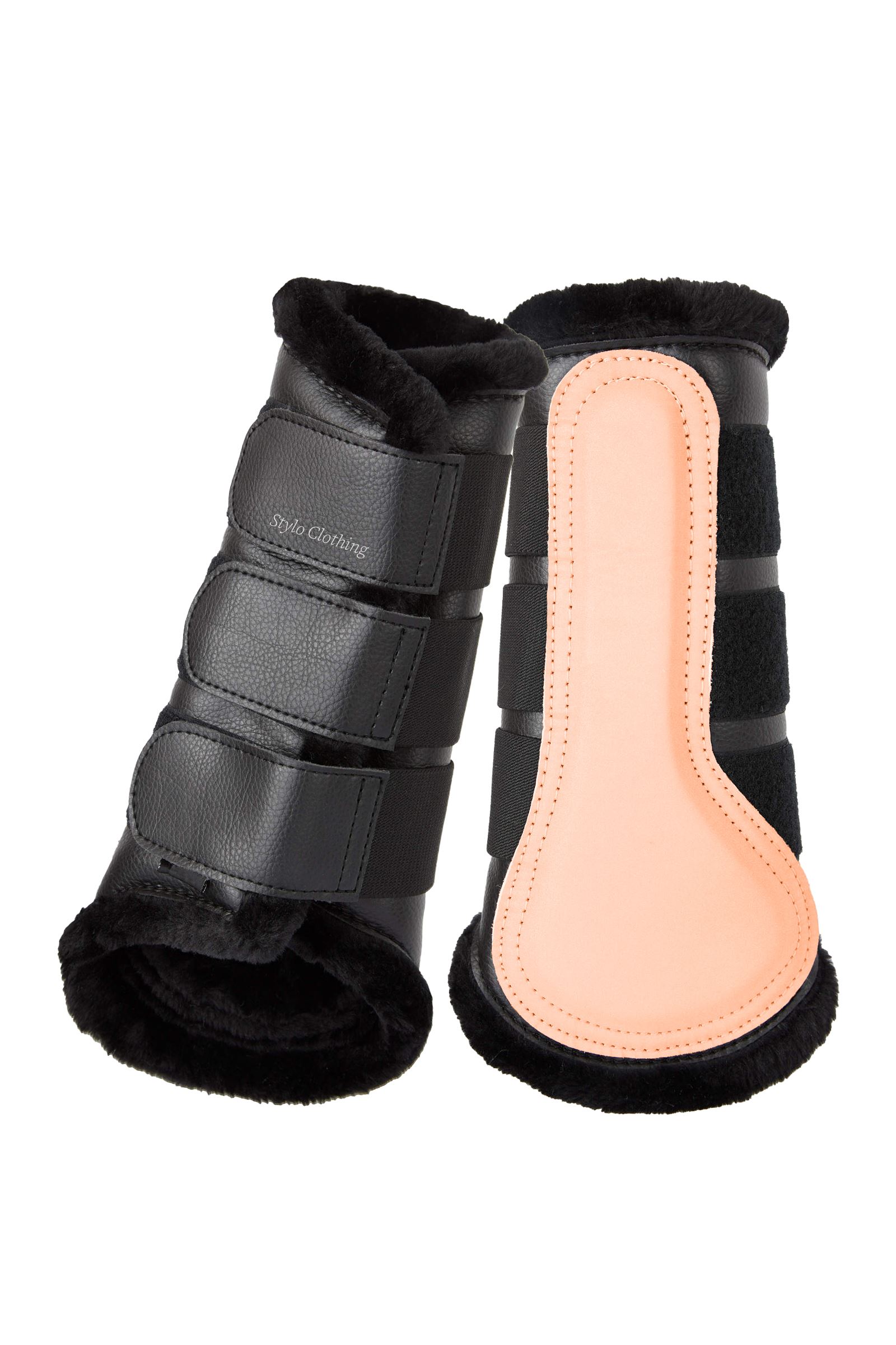 Best Selling Horse Brushing Boots custom-made with durable materials, designed for superior protection during training and exercise, available for wholesale equestrian orders.