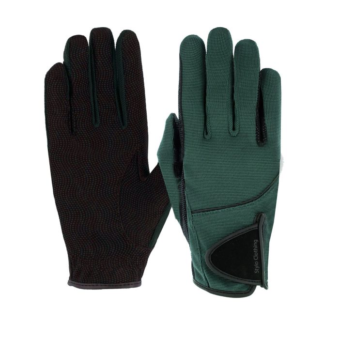Wholesale Functional Gloves for winter season strong-gripped-riding-gloves by Stylo Clothing for bulk buyers