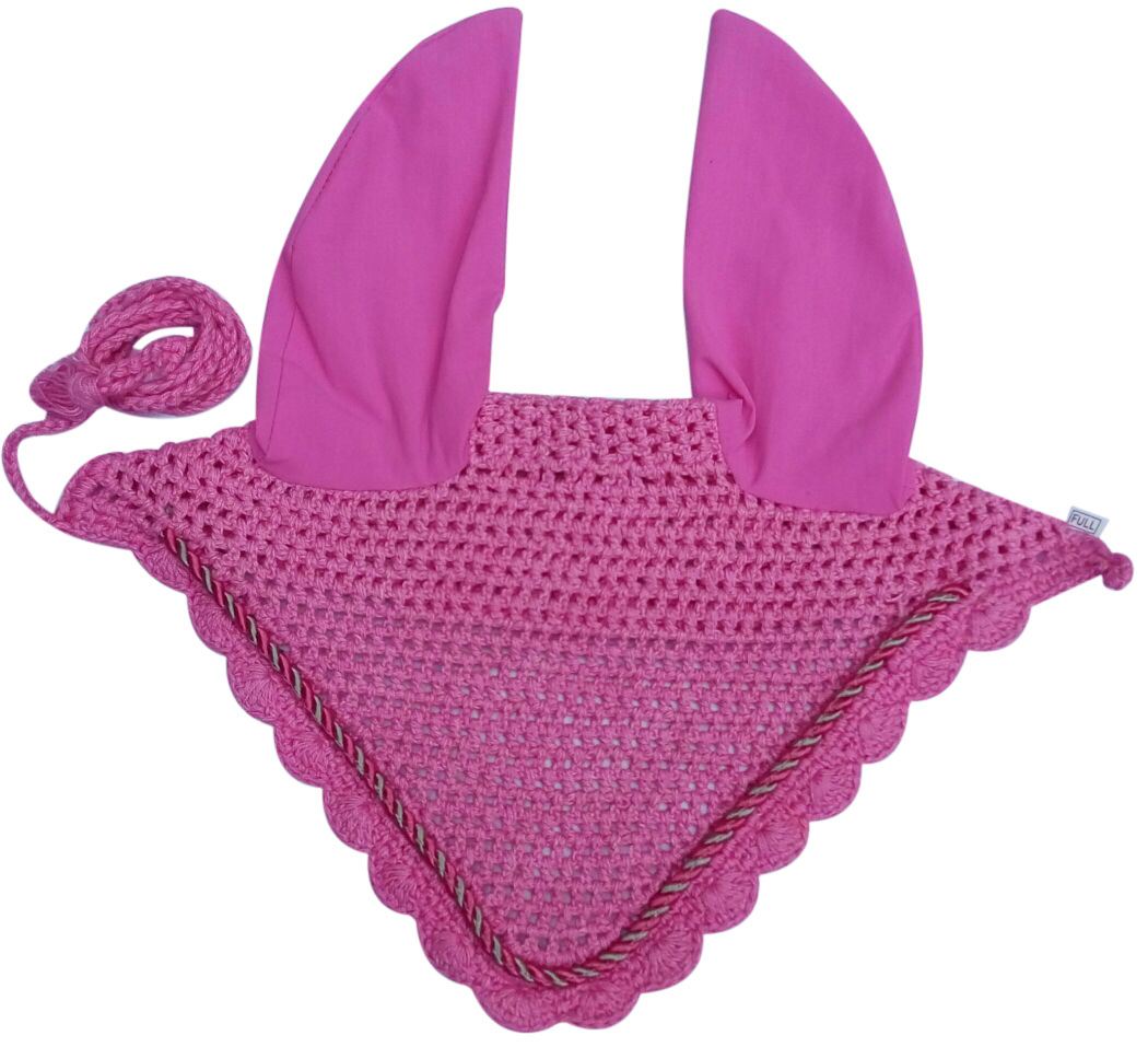 with-string-ear-bonnets-rhinestones-custom-made-horse-riding-equipment Exclusive ear bonnets horse fly veil with string single cord, perfect for horse care and fly protection