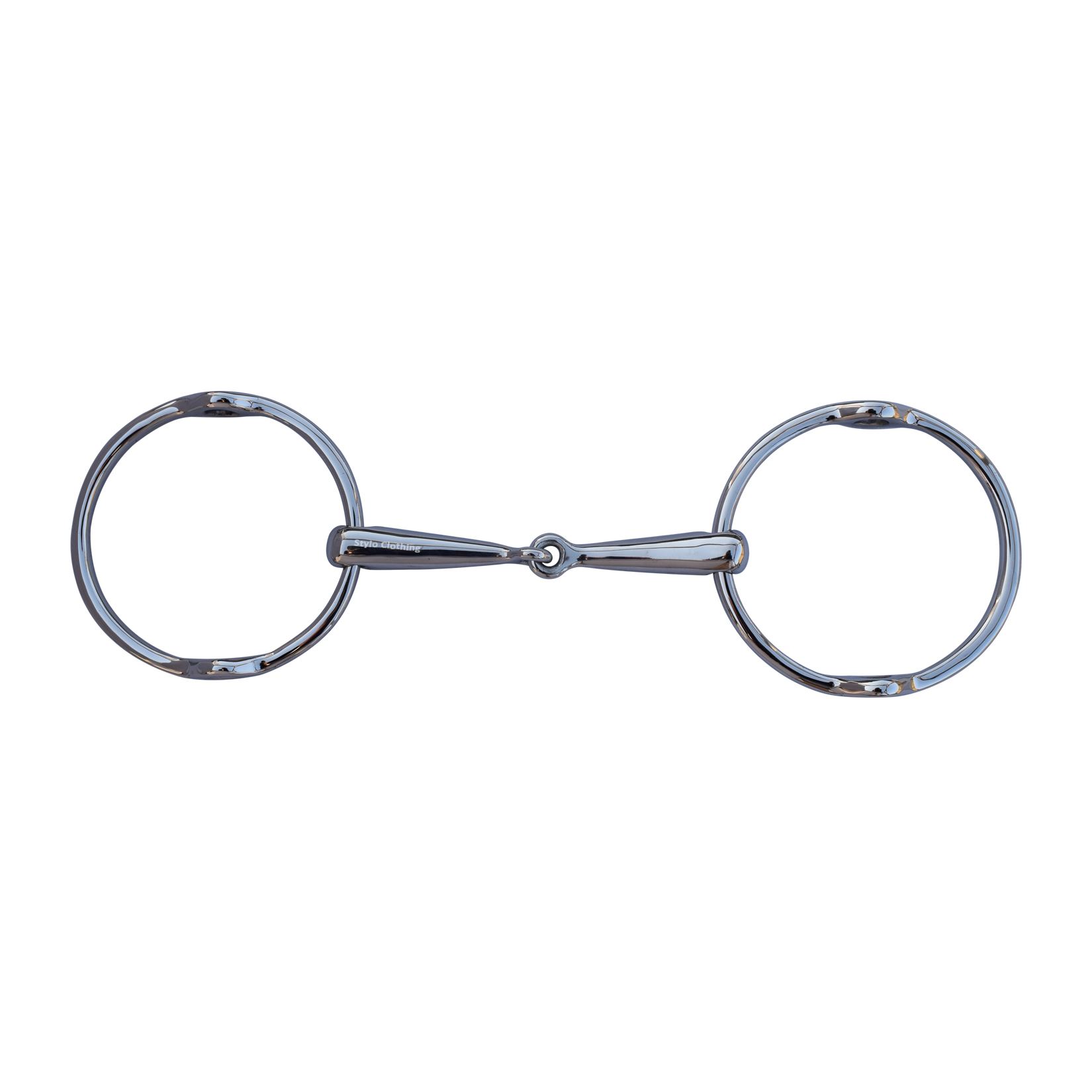 Exclusive Big 2 Ring Gag Snaffle Bits - Stainless Steel