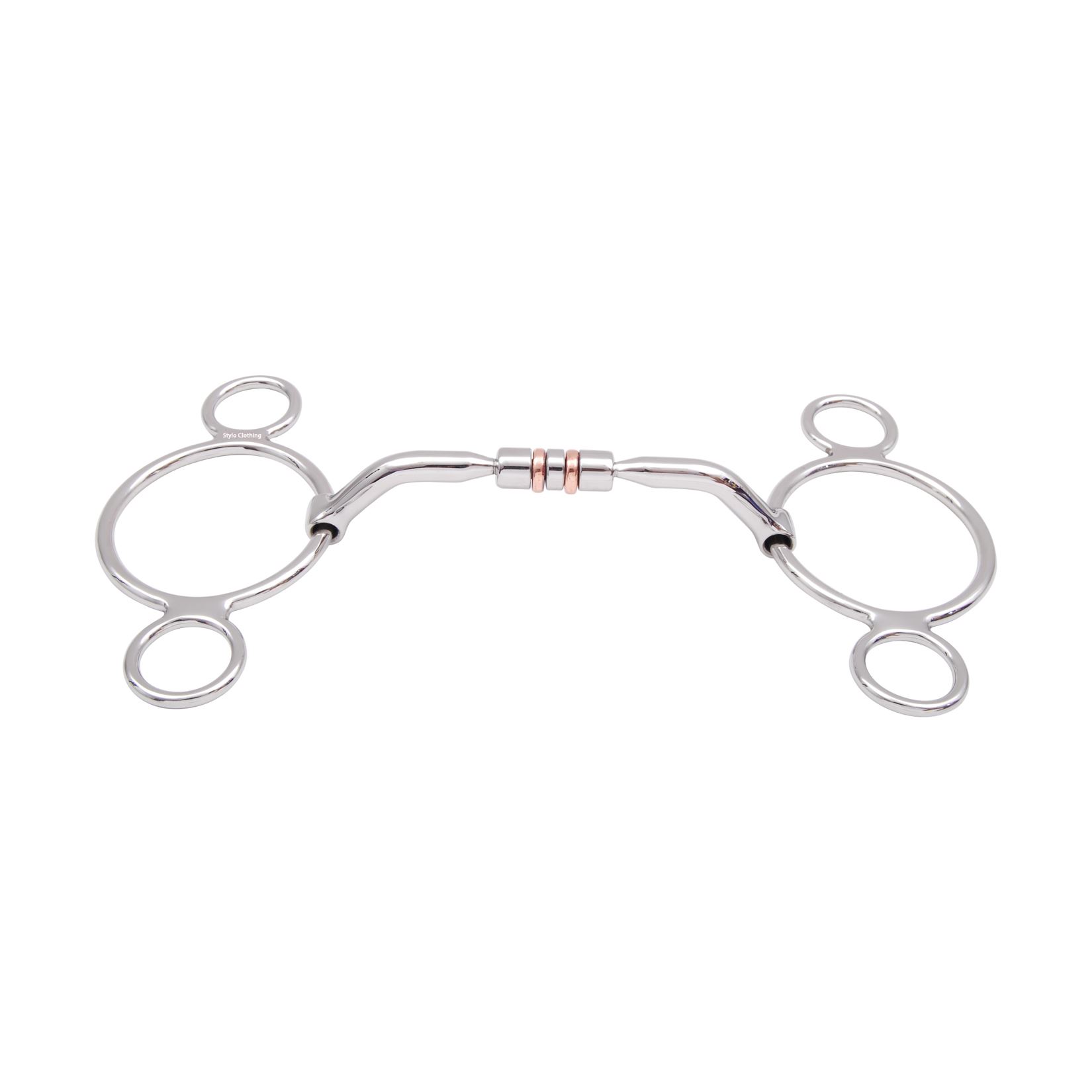 Comfortable-Myler-Continental-Dutch-bit-with-myler-mouth-piece Best 2 Ring Continental Dutch Bit with Myler Mouth Piece