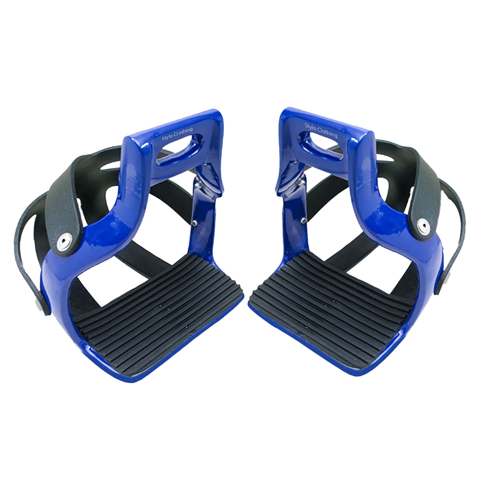 Good-quality-aluminum-endurance-flex-ride-stirrups-safety-caged-equestrian